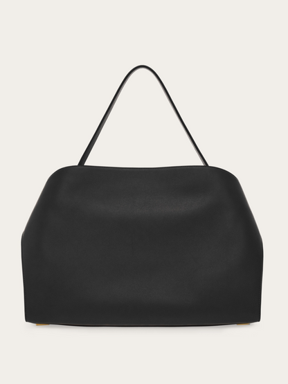 Large Soft Bicolor Shoulder Bag