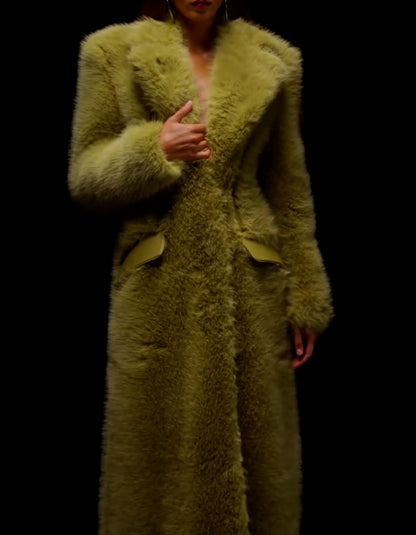 Green Long Coat