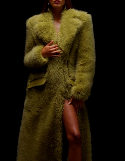 Green Long Coat
