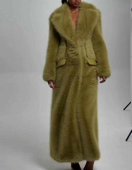 Green Long Coat