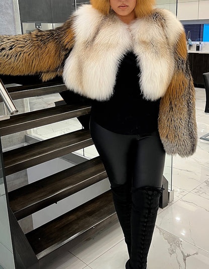 Fur Short Comfy Coat