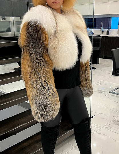 Fur Short Comfy Coat