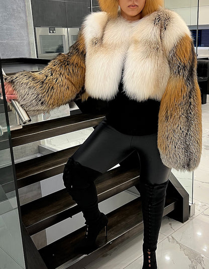 Fur Short Comfy Coat