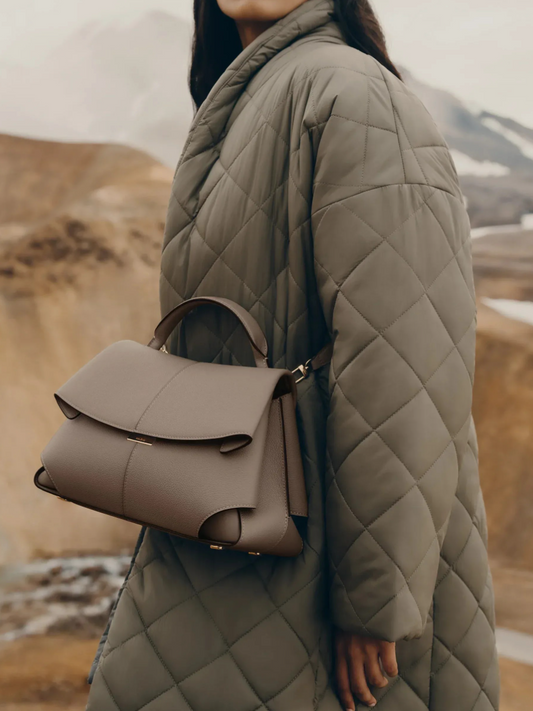 Calf Leather Hand Bag