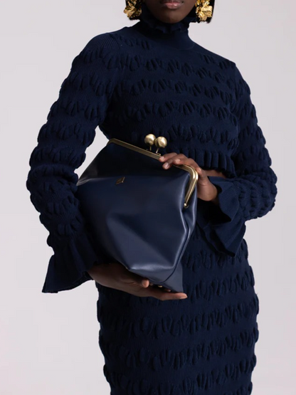 ODENSE LEATHER CLUTCH BAG