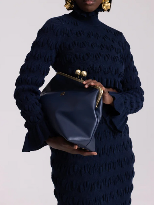 ODENSE LEATHER CLUTCH BAG