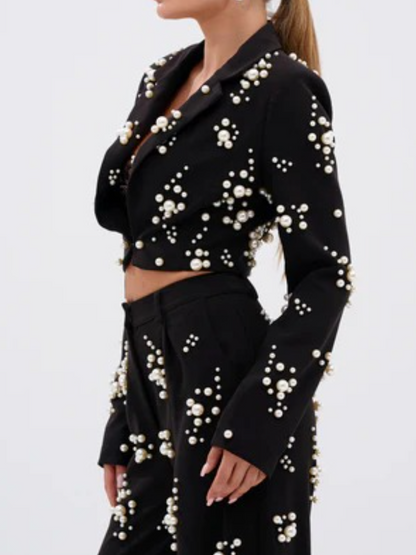 OLD FLAME EMBELLISHED SUIT